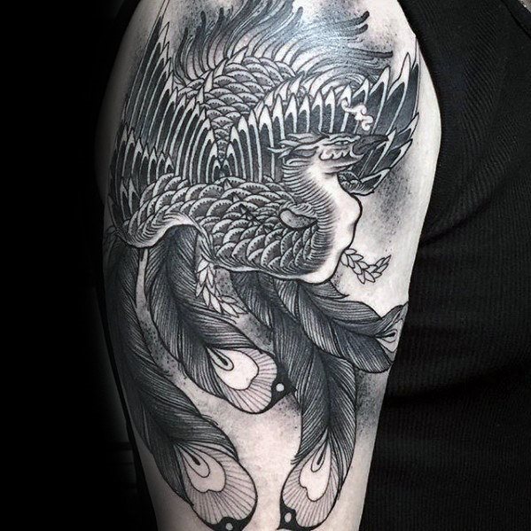 tatuaje fenix japones para hombre 04