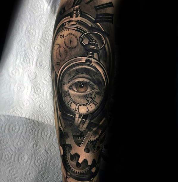 tatuaje genial antebrazo para hombre 18