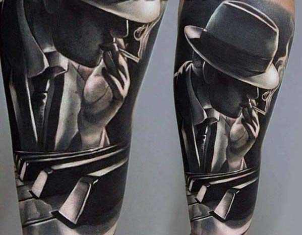 tatuaje genial antebrazo para hombre 26