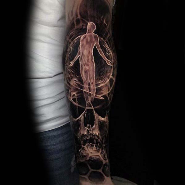 tatuaje genial antebrazo para hombre 37
