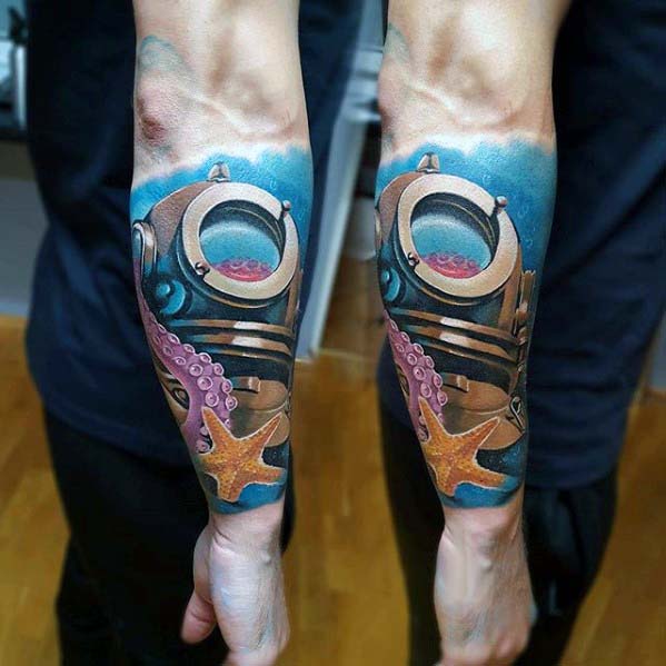 tatuaje genial antebrazo para hombre 41