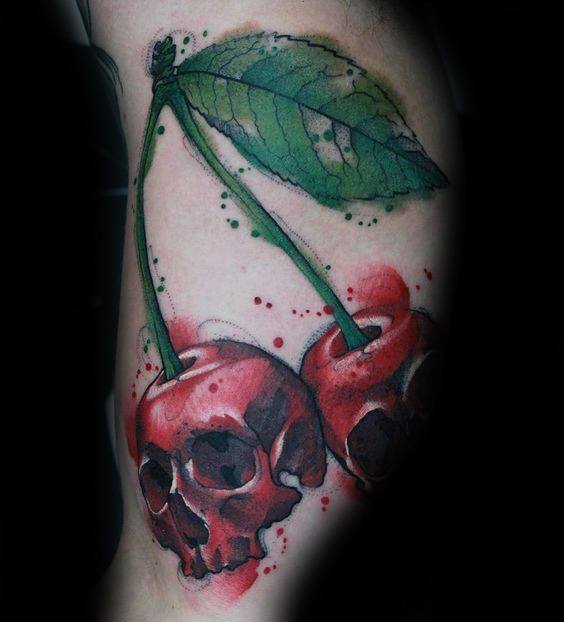 tatuaje genial calavera para hombre 18
