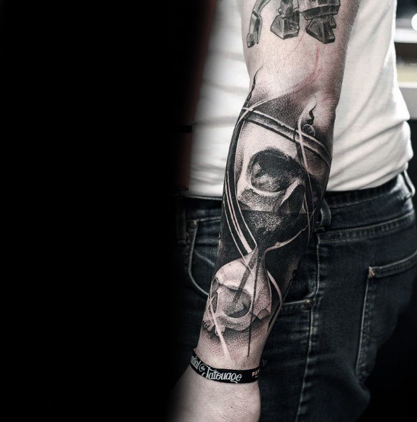 tatuaje genial calavera para hombre 33