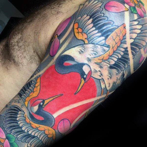 tatuaje fenix japones para hombre 04