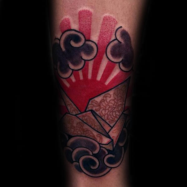 tatuaje fenix japones para hombre 16
