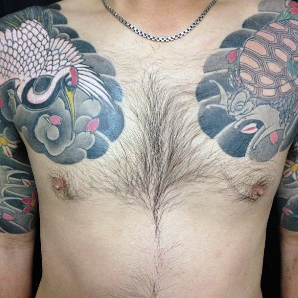 tatuaje fenix japones para hombre 20