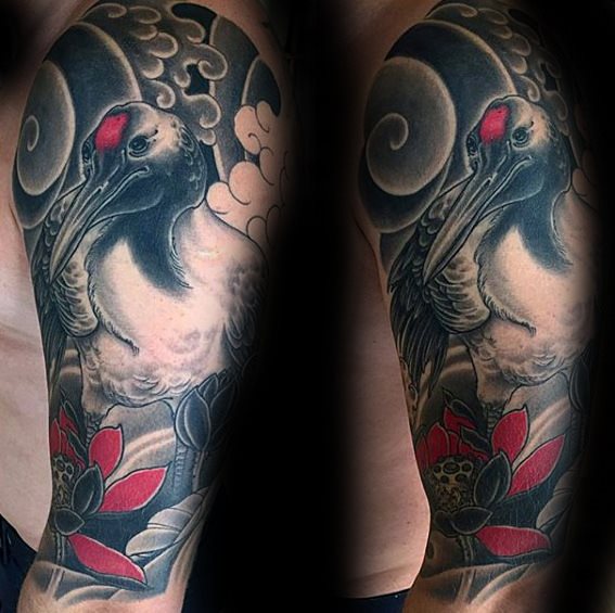 tatuaje fenix japones para hombre 30