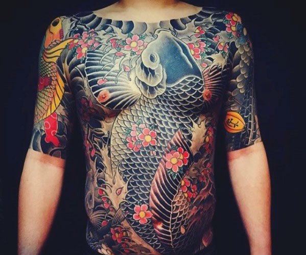 tatuaje japones media manga para hombre 28