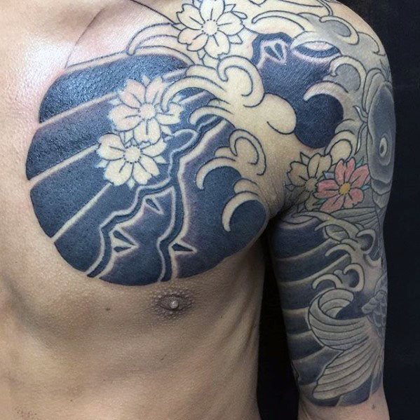 tatuaje japones media manga para hombre 31
