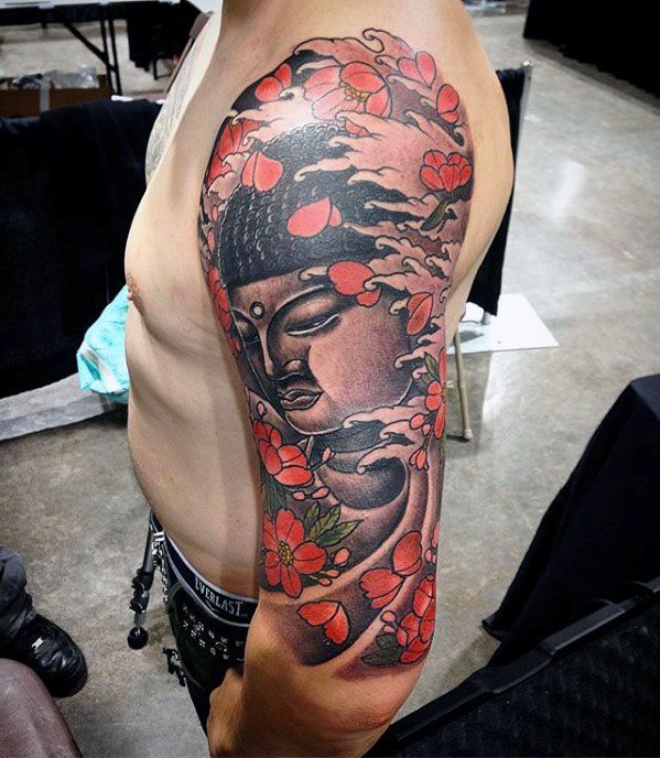 tatuaje japones media manga para hombre 38