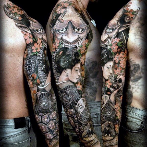 tatuaje japones para hombre 01