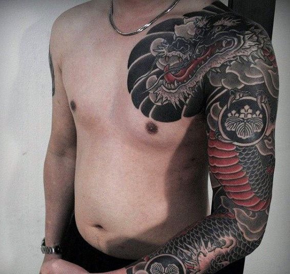 tatuaje japones para hombre 04