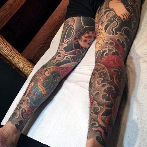 tatuaje japones para hombre 13