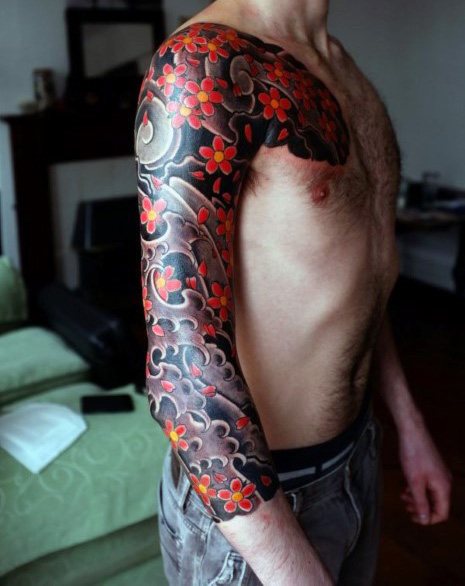 tatuaje japones para hombre 16