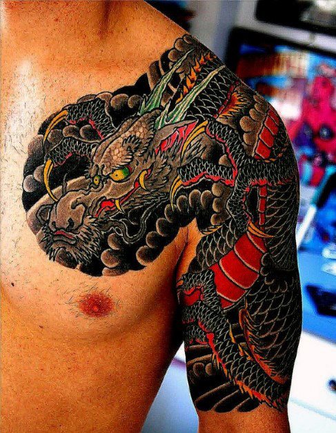 tatuaje japones para hombre 33