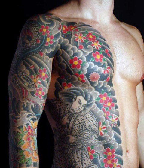 tatuaje japones para hombre 43