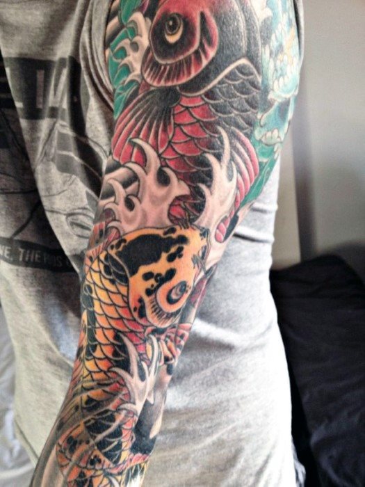 tatuaje japones para hombre 45