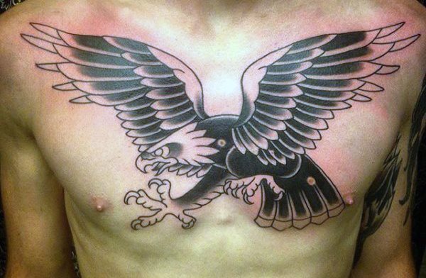 tatuaje pajaro para hombre 06