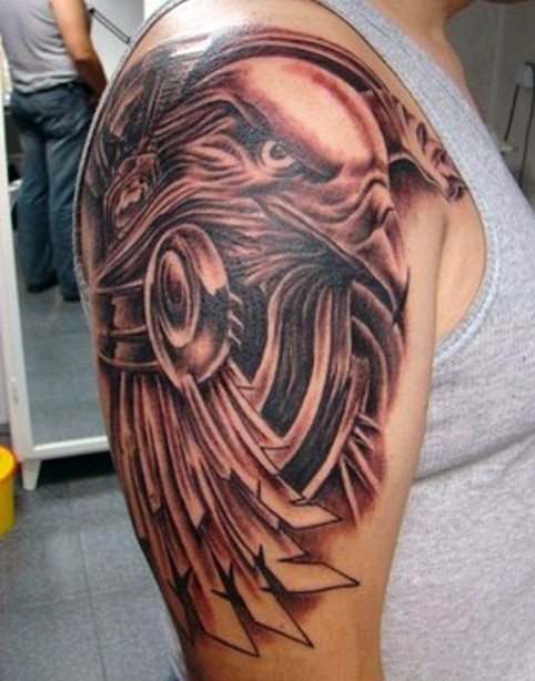 tatuaje pajaro para hombre 08
