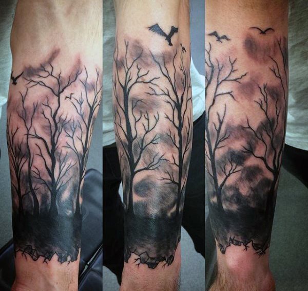 tatuaje pajaro para hombre 19