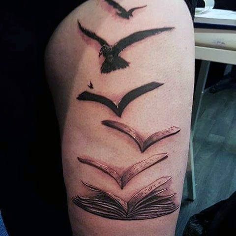 tatuaje pajaro para hombre 30