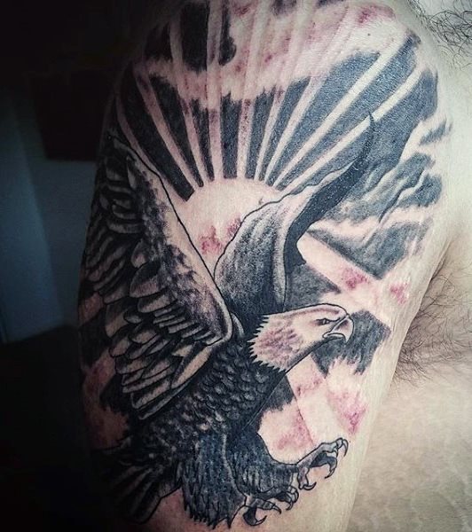 tatuaje pajaro para hombre 37