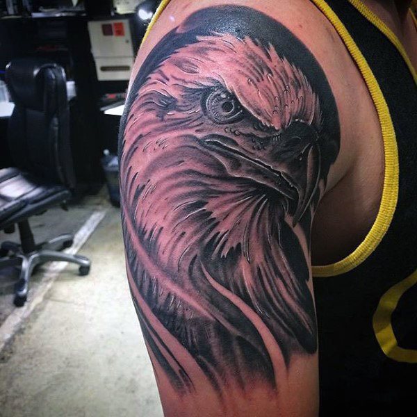 tatuaje pajaro para hombre 43