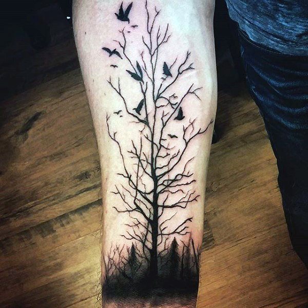 tatuaje pajaro para hombre 51