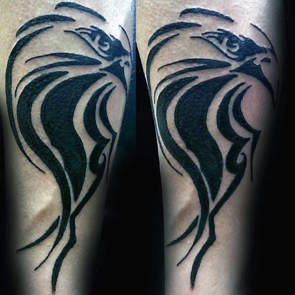 tatuaje aguila tribal para hombre 02