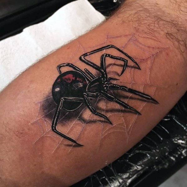 tatuaje arana para hombre 01