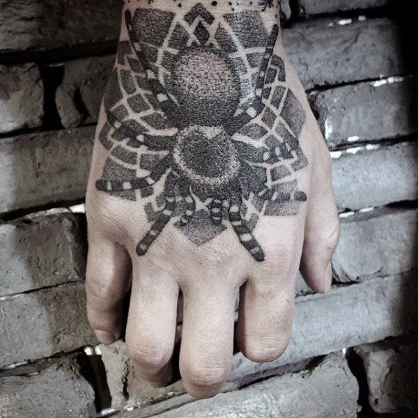 tatuaje arana para hombre 09