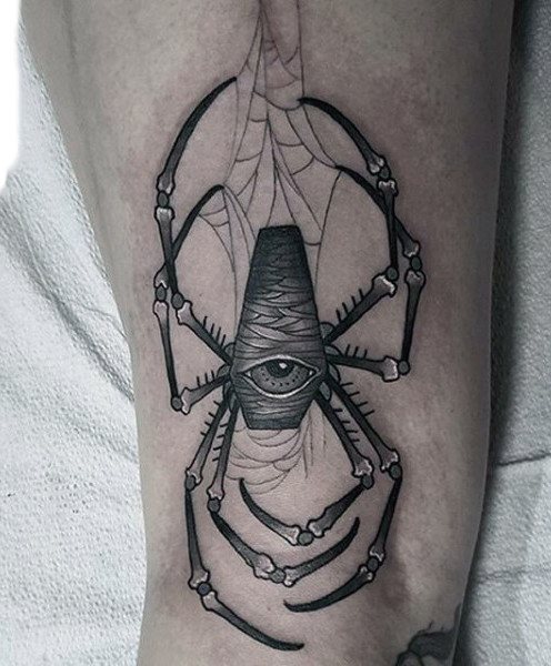 tatuaje arana para hombre 12