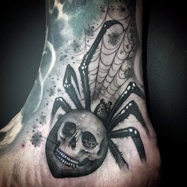 tatuaje arana para hombre 19