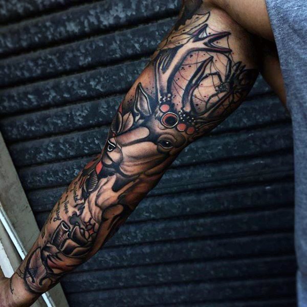 tatuaje arana para hombre 22