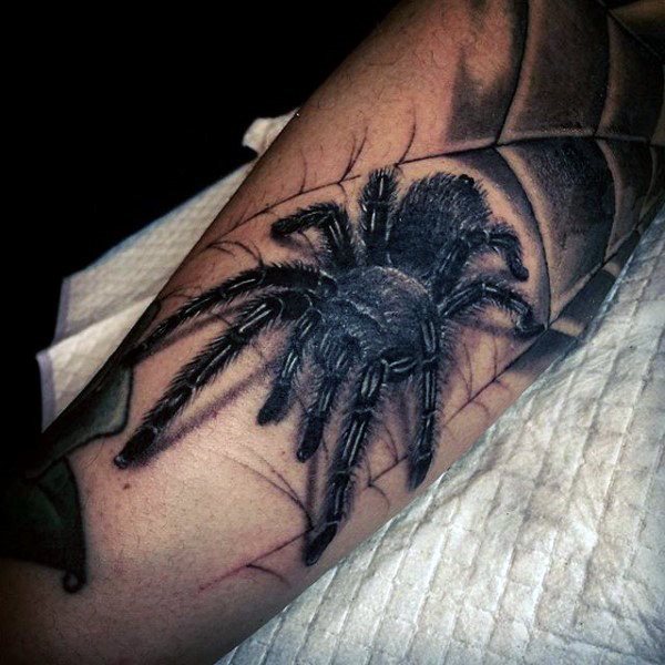 tatuaje arana para hombre 23