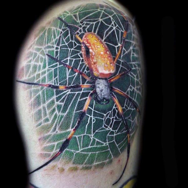 tatuaje arana para hombre 27