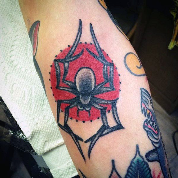 tatuaje arana para hombre 38