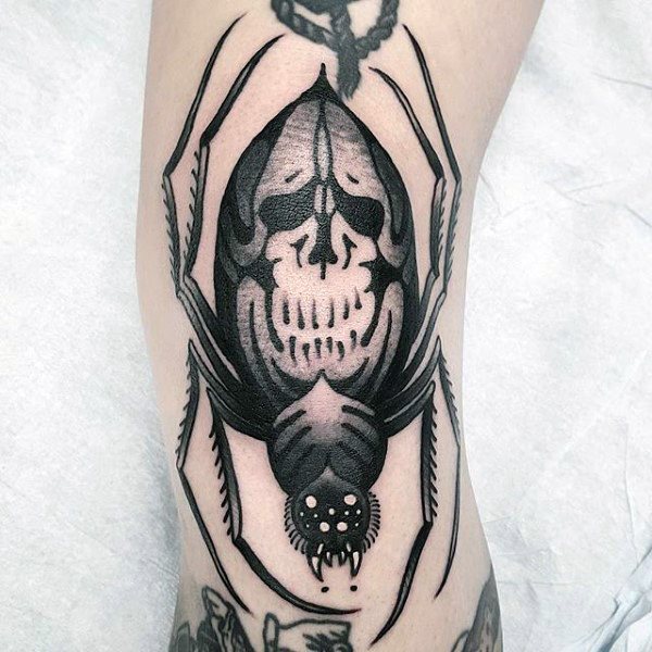 tatuaje arana para hombre 41