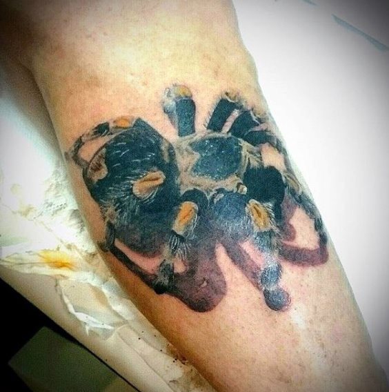 tatuaje arana para hombre 48