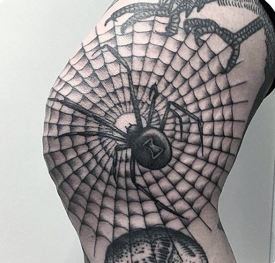 tatuaje arana para hombre 53