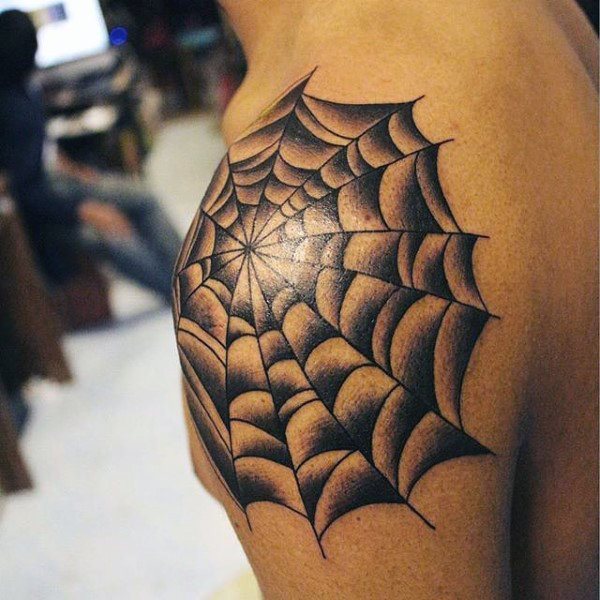 tatuaje arana para hombre 64