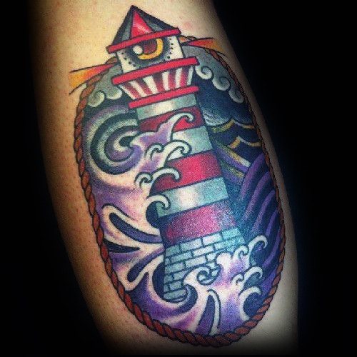 tatuaje clasico ojo para hombre 11