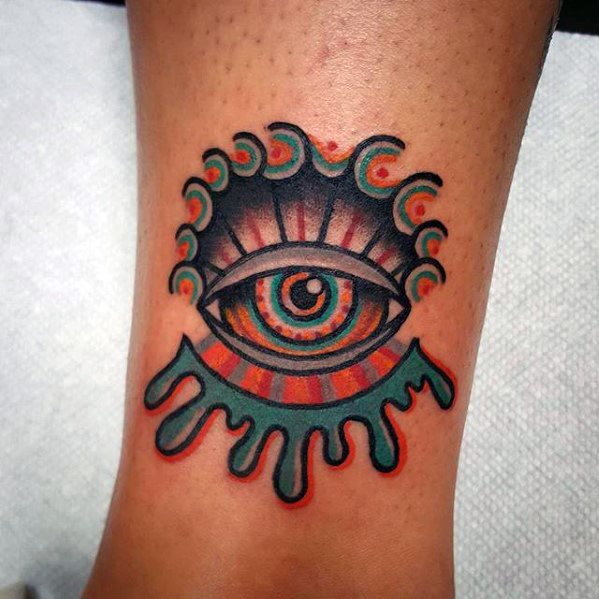 tatuaje clasico ojo para hombre 25