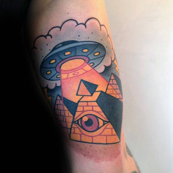 tatuaje clasico ojo para hombre 28