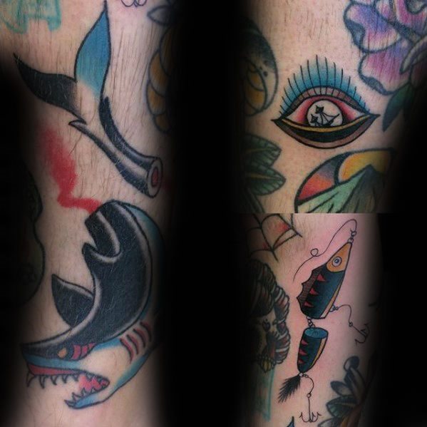 tatuaje clasico ojo para hombre 36
