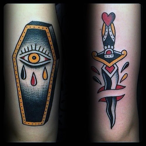 tatuaje clasico ojo para hombre 46