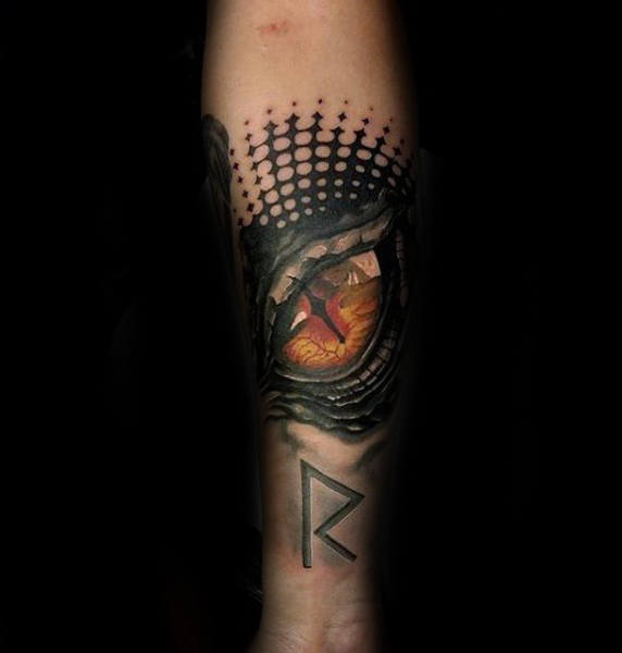 tatuaje dragon antebrazo 02