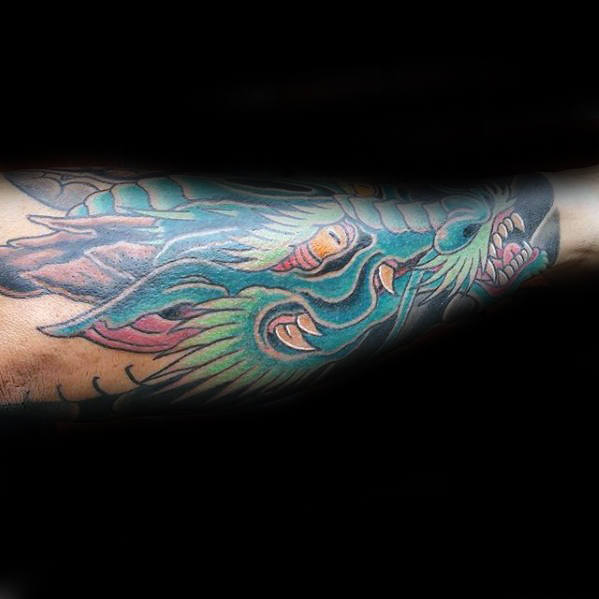 tatuaje dragon antebrazo 22