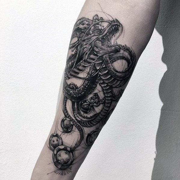 tatuaje dragon antebrazo 38