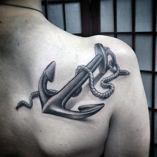 tatuaje increible ancla para hombre 39